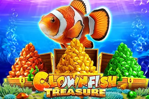 Clown Fish Treasure Logo