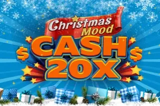 Cash 20x Christmas Logo