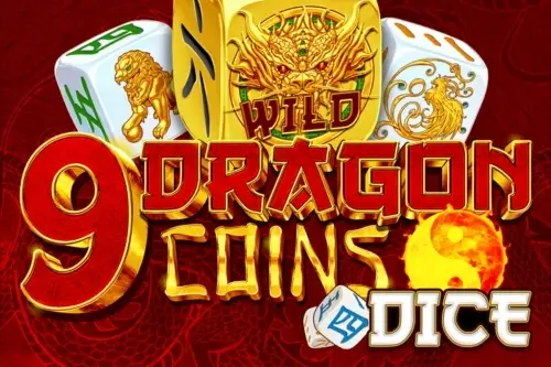 9 Dragon Coins Dice Logo