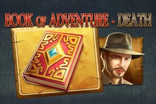 Book of Adventure Death Logo