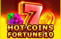 Hot Coins Fortune 10 Logo