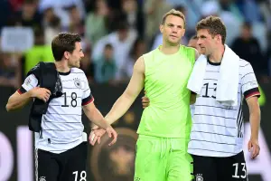 Manuel Neuer und Thomas Müller Deutschland