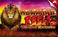 Roaming Reels: Raging Roosters Logo