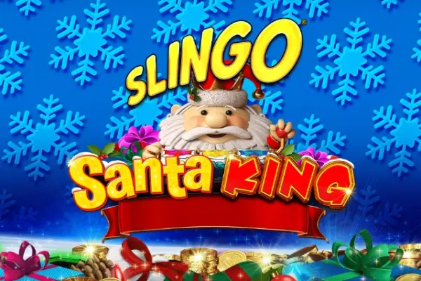 Slingo Santa King Logo