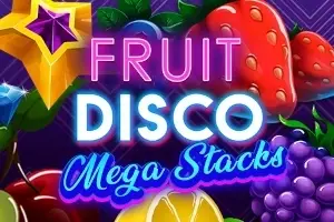 Fruit Disco Mega Stacks Logo