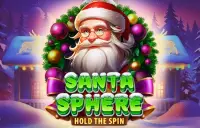 Santa Sphere: Hold the Spin Logo