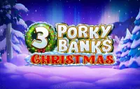 3 Porky Banks Christmas Logo