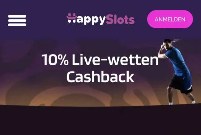 Happyslots Sportwetten Bonus