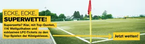 Interwetten € 11 Wettguthaben Champions League