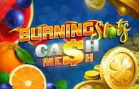 Burning Slots Cash Mesh Logo