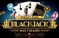 Blackjack Perfect Pairs Multihand Logo