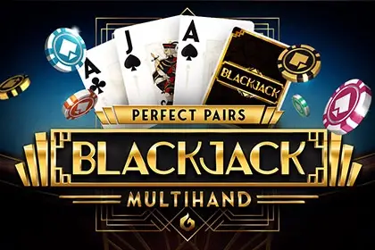 Blackjack Perfect Pairs Multihand Logo