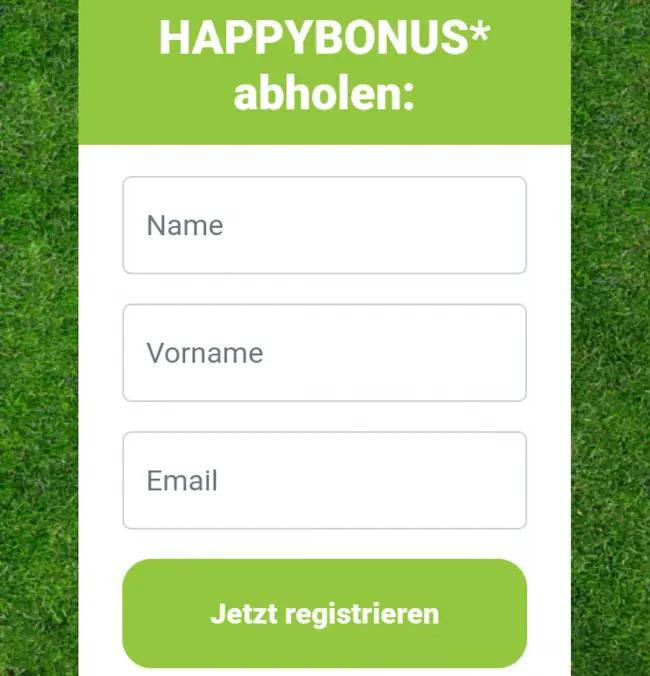 € 20 exklusiver Extra-Bonus von Happybet
