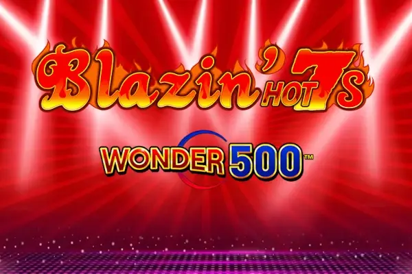 Blazin' Hot 7's Wonder 500 Logo