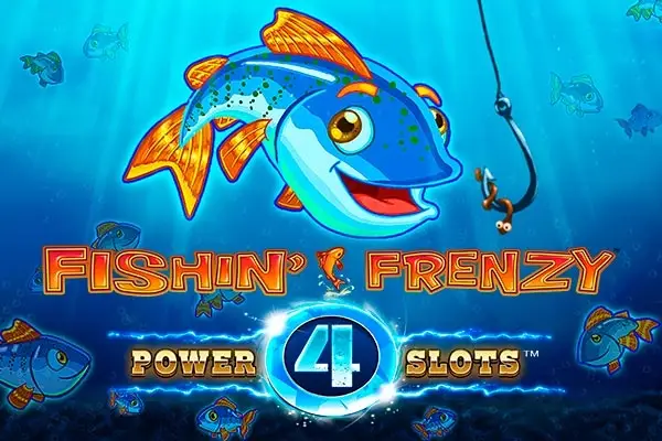 Fishin' Frenzy Power 4 Slots Logo