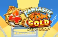 4 Fantastic Fish Gold Dream Drop Logo