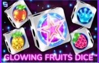 Glowing Fruits Dice Logo