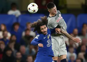 Benjamin Sesko Salzburg vs Chelsea UEFA Champions League