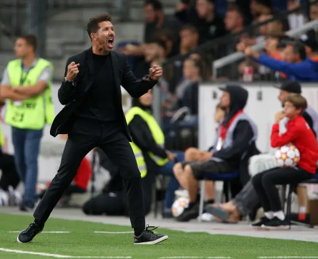 Trainer Diego Simeone