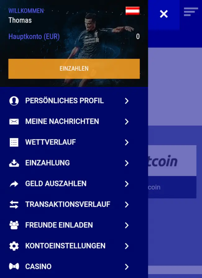 Im Hauptmenü findest du die wichtigsten Optionen für dein Spielerlebnis.