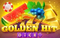 777 Golden Hit Dice Logo