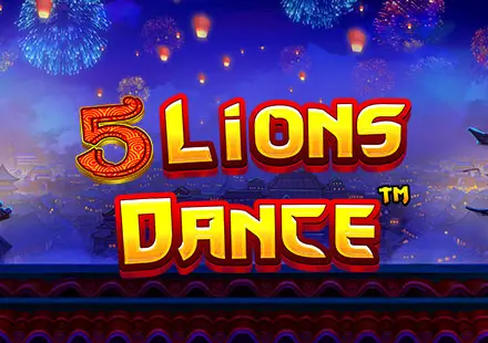 5 Lions Dance Logo