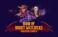 Book of Night Watchers Scratch Card X Logo