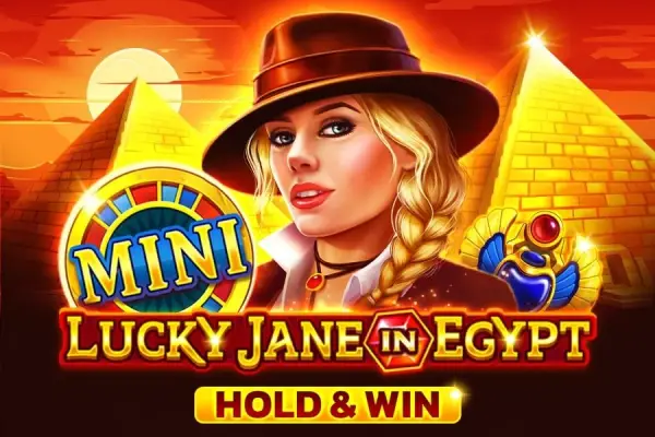 Lucky Jane in Egypt Hold & Win Logo