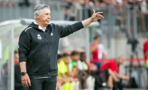 Real Madrid Trainer Carlo Ancelotti