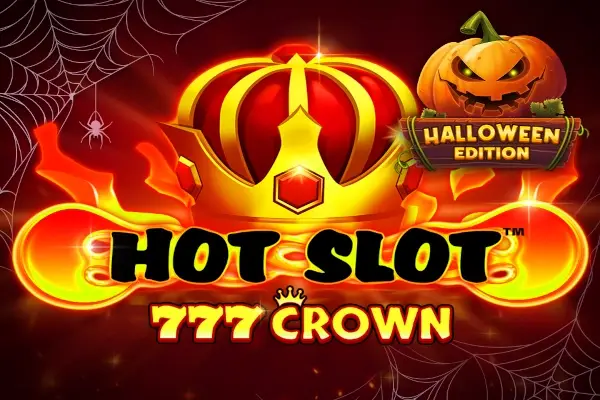 Hot Slot 777 Crown Halloween Edition Logo