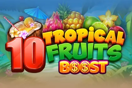 10 Tropcial Fruits Boost Logo
