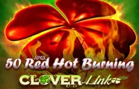 50 Red Hot Burning Clover Link Logo