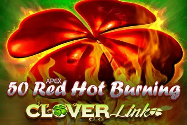 50 Red Hot Burning Clover Link Logo