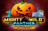 Mighty Wild: Panther Grand Platinum Edition Halloween Jackpots Logo