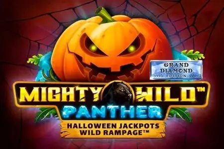 Mighty Wild: Panther Grand Platinum Edition Halloween Jackpots Logo