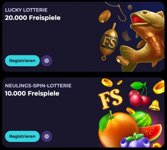Highflybet Casino Lotterien