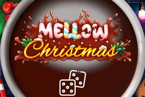 Mellow Christmas Dice Logo