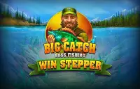 Big Catch Bass Fishing Win Stepper Logo