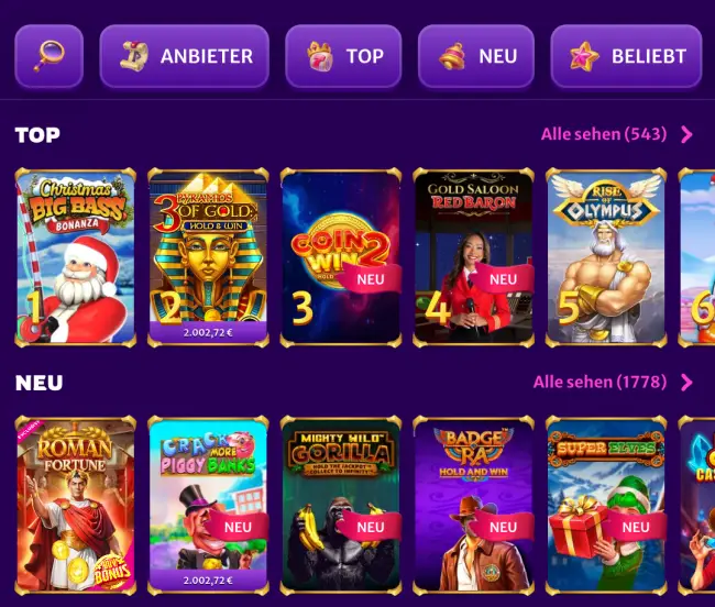 Midarion Casino Test