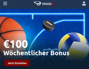 Tornadobet Reload Bonus