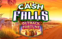 Cash Falls Outback Fortune Logo