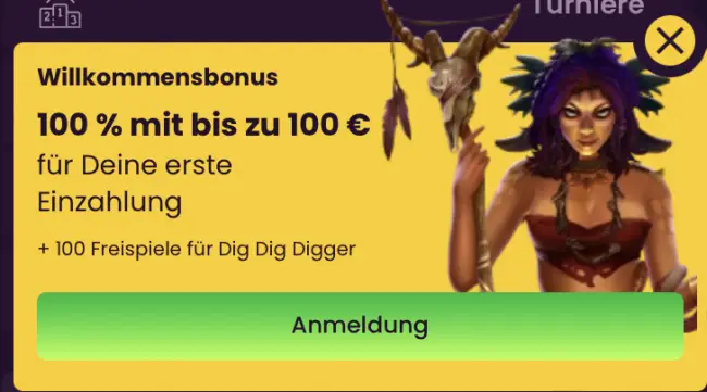 Bizzo Casino Bonus