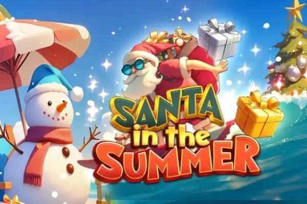Santa in the Summer Logo