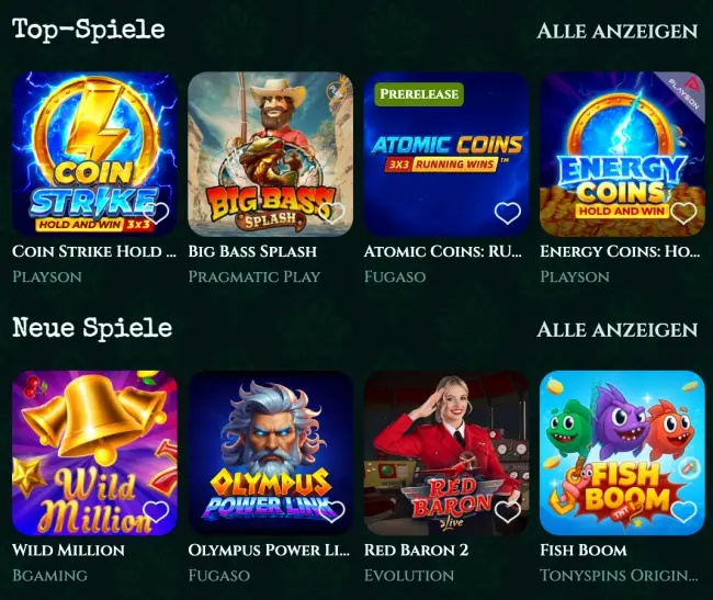 TonySpins Casino Test