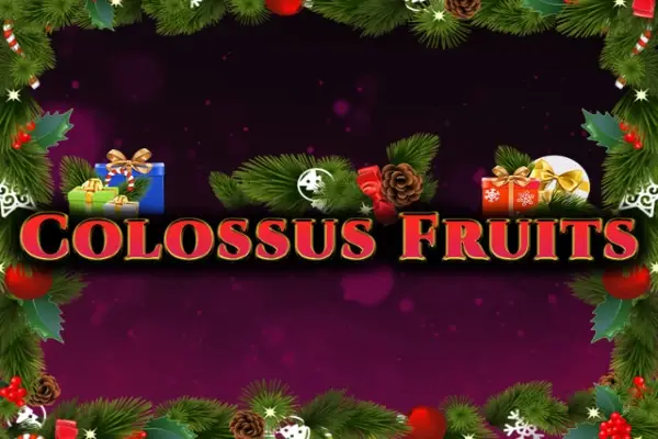 Colossus Fruits - Christmas Edition Logo