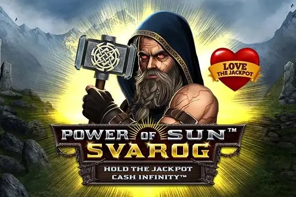Power of Sun Svarog - Love The Jackpot Logo