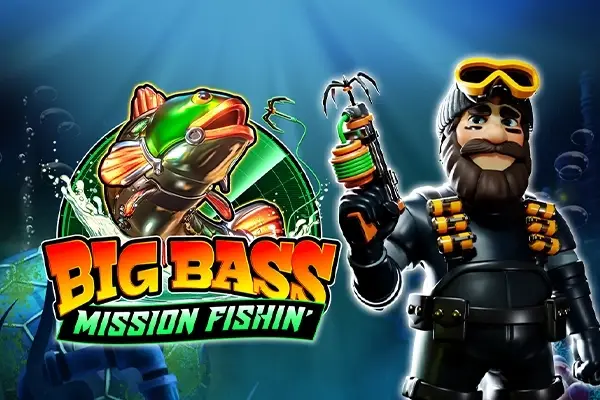 Big Bass Mission Fishin' Logo