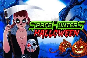 Space Hunters Halloween Logo