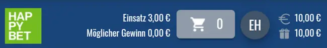 Happybet Bonusübersicht