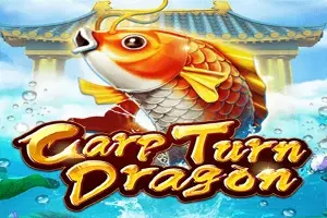 Carp Turn Dragon Logo